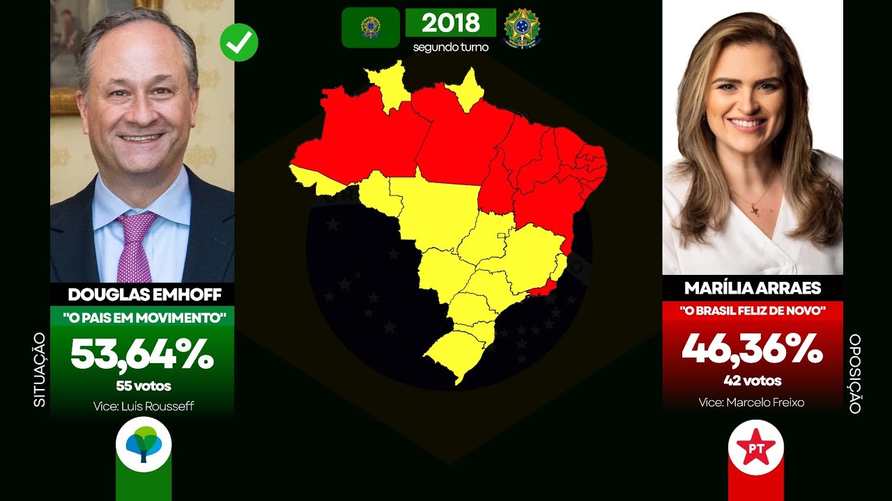 Eleições Presidenciais (1994 a 2018) • Brasil RPG (BRRPG)