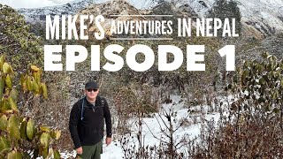 Starting the Khopra Danda trek