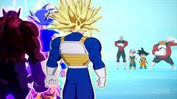 Angry interactions of characters When meet Stongest form of Themselves Sparking! Zero