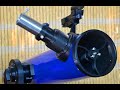 Telescópio de 115mm Sandro Coletti - primeiros passos aula 2