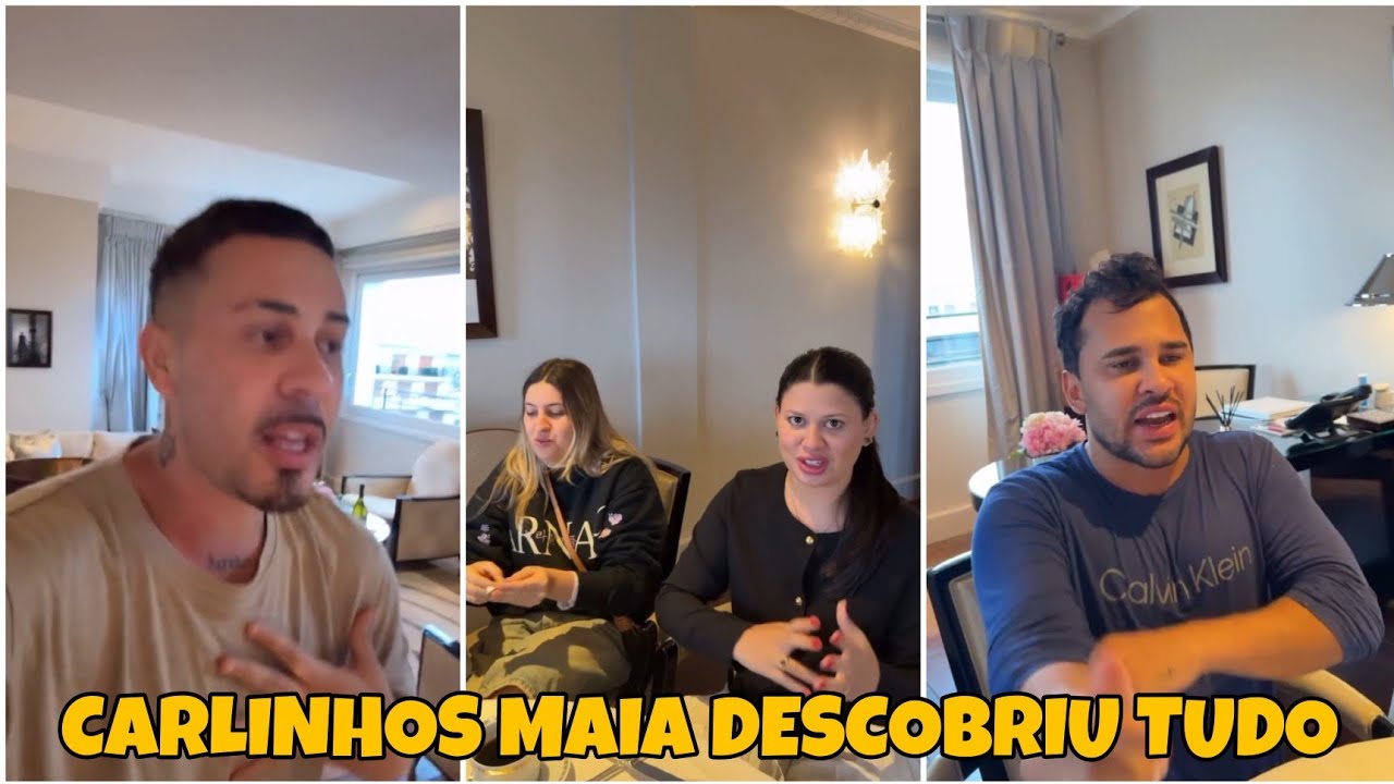 ✅ CARLINHOS MAIA DESCOBRIU TUDO SOBRE A SEPARAÇÃO DE CAIO E LUAN