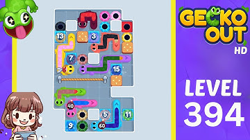 Gecko Out Level 394 Solution Walkthrough