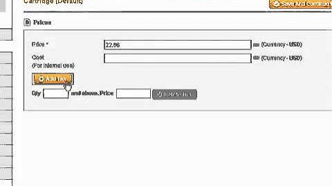 Magento - Configuring Tier Pricing