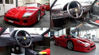 Ferrari F40 vs Ferrari F50: In-Depth Exterior and Interior
