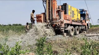 Step By Step Borewell Drilling || 340 Feet Borehole 5Hp Water || Without Water Checking Borewell