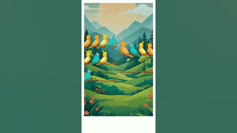 Bird sort colour puzzle🎮 game part-8🐦🐧🐤
