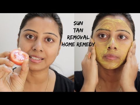 Sun Tan Removal Home Remedy by Soumali || सन टैन रिमूवल होम रेमेडी