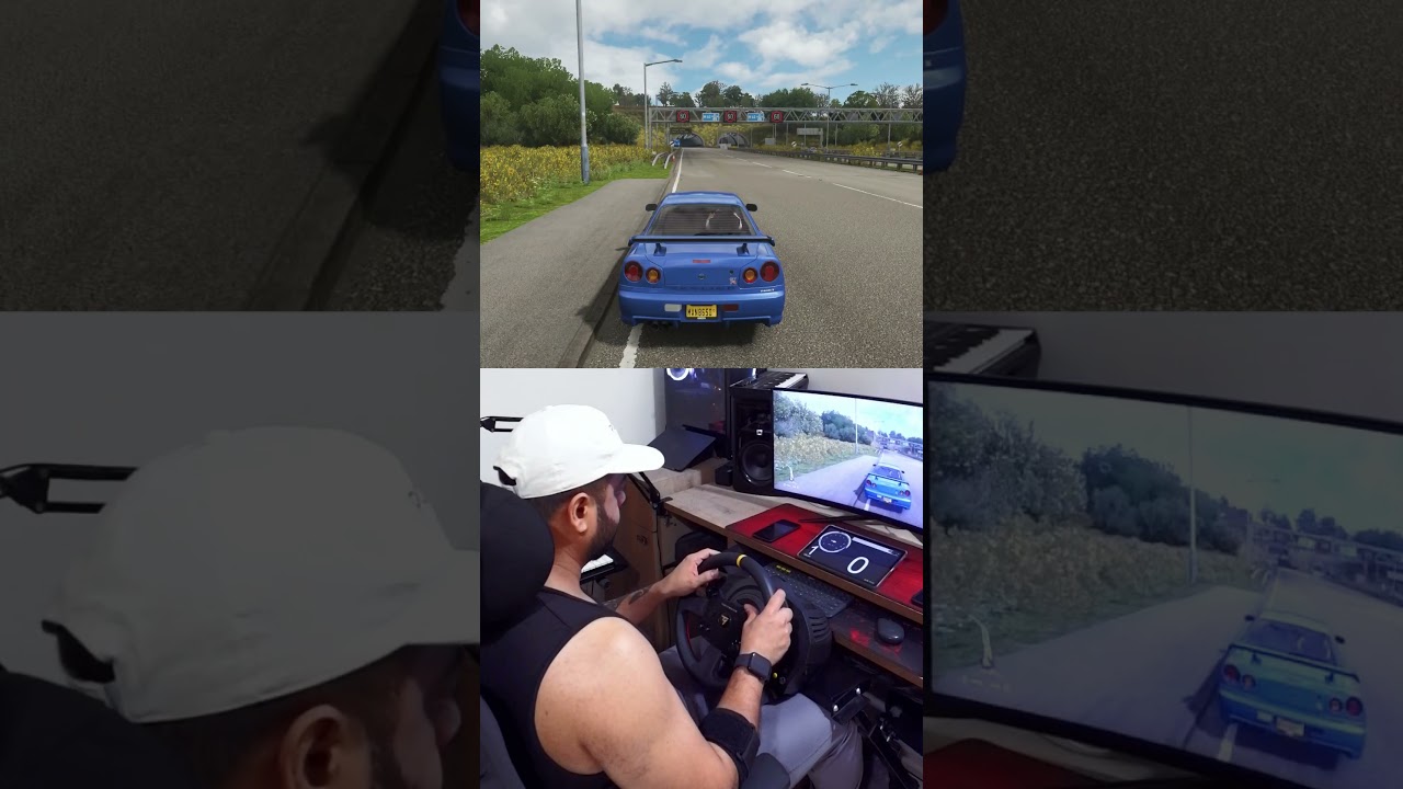 Nissan Skyline R34 GTR - Forza Horizon 4 | Thrustmaster TX Leather Edition Gameplay