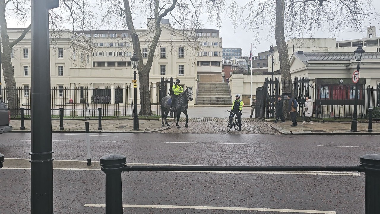 The Police Where Already Waiting For The Royal Guards