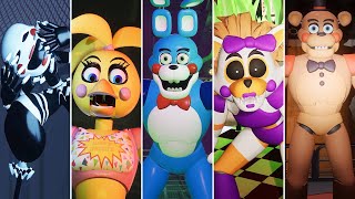 FNAF Security Breach  All Toy Animatronics