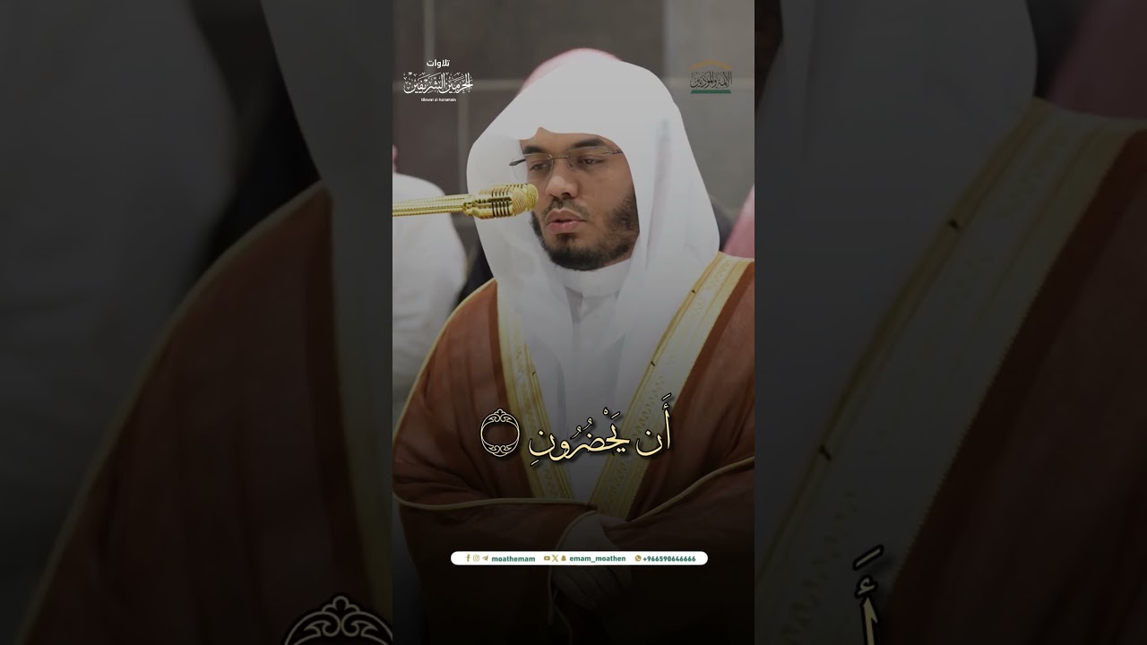 مقتطف من تلاوة فضيلة الشيخ أ.د. #ياسر_الدوسري من صلاة العشاء 21 ربيع الآخر 1446هـ.