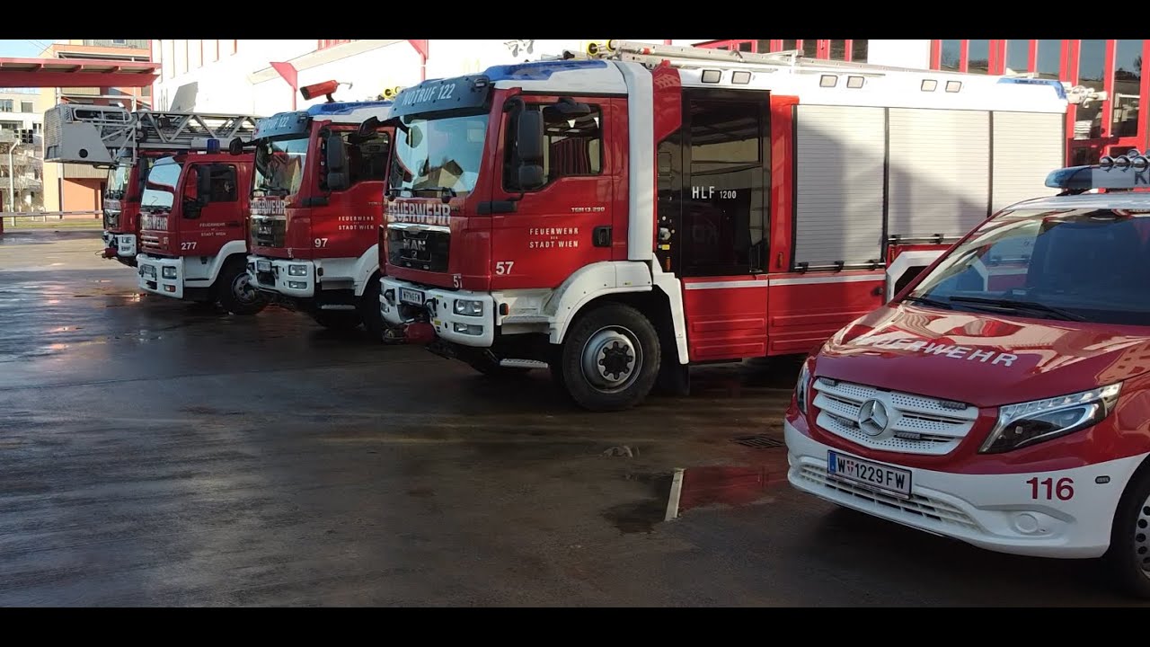 Online Dienstbetrieb - Die Löschbereitschaft der Berufsfeuerwehr Wien