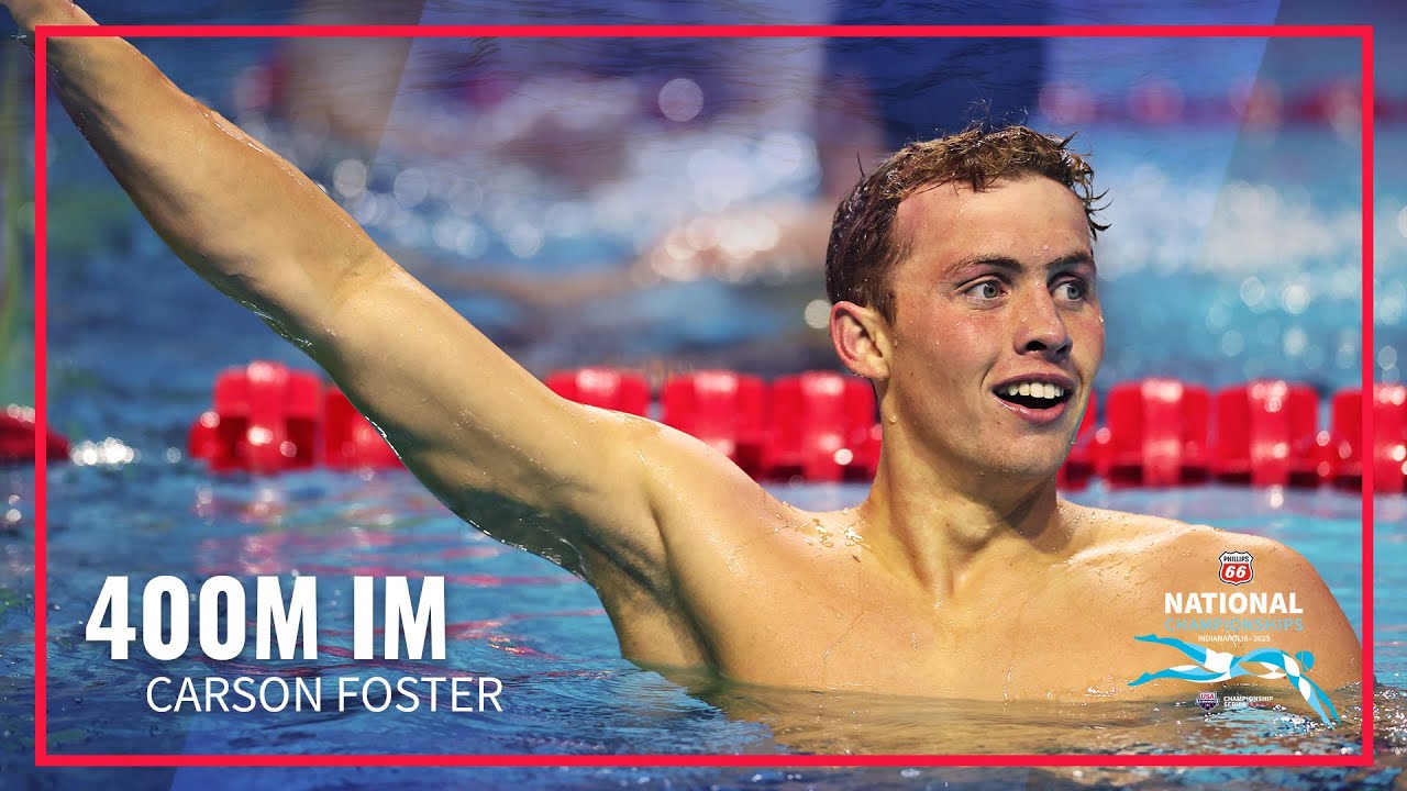 Foster, Kalisz, Finke Fight For First in 400M IM | 2023 Phillips 66 National Championships
