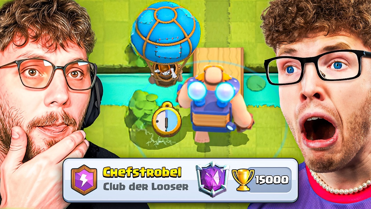 😱🤯ICH COACHE CHEFSTROBEL in CLASH ROYALE... (und bin begeistert!) | Clash Royale Deutsch