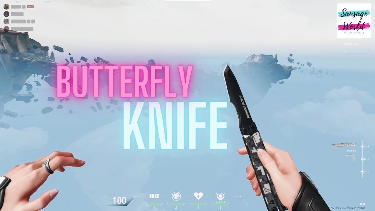 BUTTERFLY KNIFE VALORANT ANIMATIONS YouTube