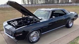 1969 Chevrolet Camaro Z28 - Black Exterior And Interior - Sold