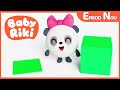 Desene BabyRiki - Pandy și cubul plat - Subțire | EPISOD NOU | Desene Animate pentru Copii