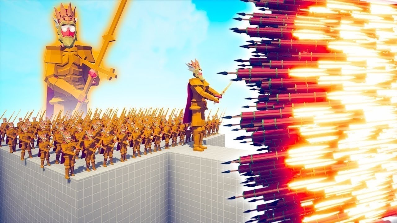 100x ARMY KING ARTHUR vs EVERY GOD - TABS | Totally Accurate Battle Simulator 2026