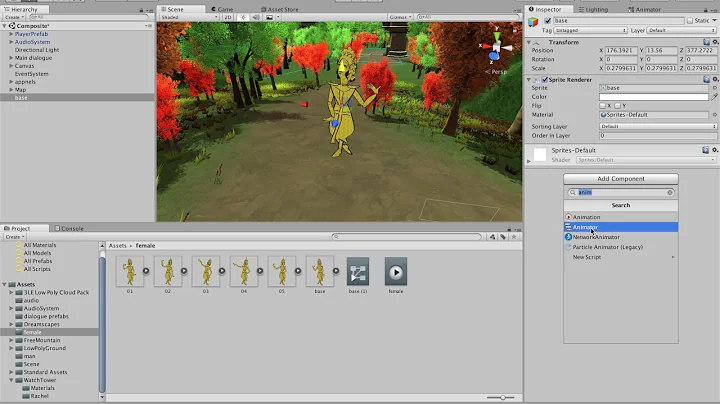 How to import 2D sprite animations (Unity)