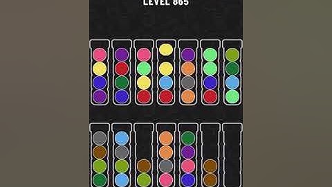 【Ball Sort Puzzle】Level.865