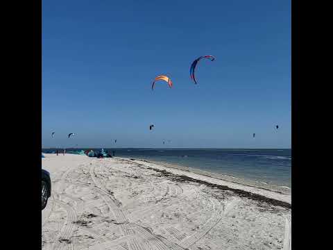 Kitesurfing