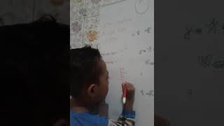 Latihan soal matematika. Anak TK