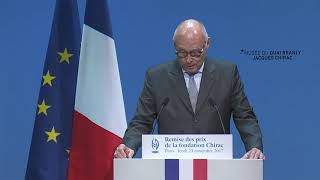 Discours De Stéphane Martin - Prix Chirac 2017