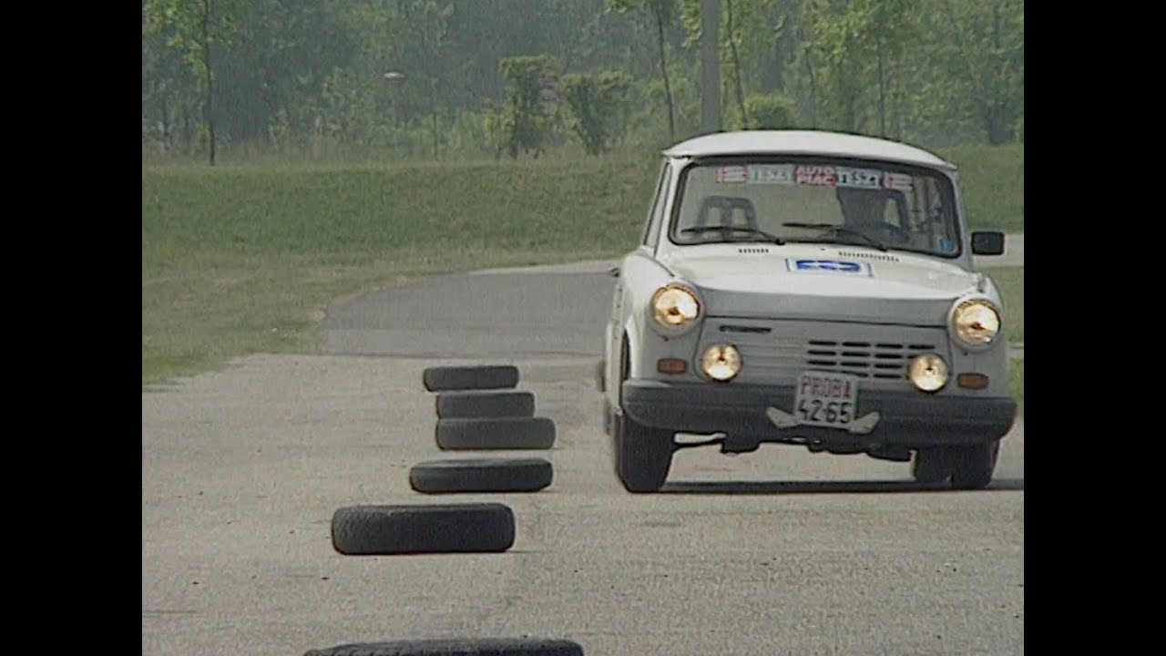 Négyütemű Trabant teszt 1990-ből | Régi Autó2