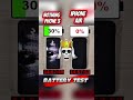 💀iPhone Ari Vs nothing phone 3💀 battery Test!👿