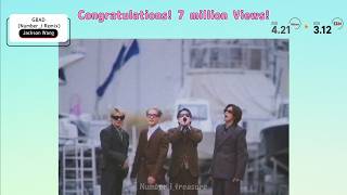 【GBAD (Number_i Remix) / Jackson Wang】🎊700万回再生おめでとうございます　🎊Congratulation on 7M views!!　Number_i