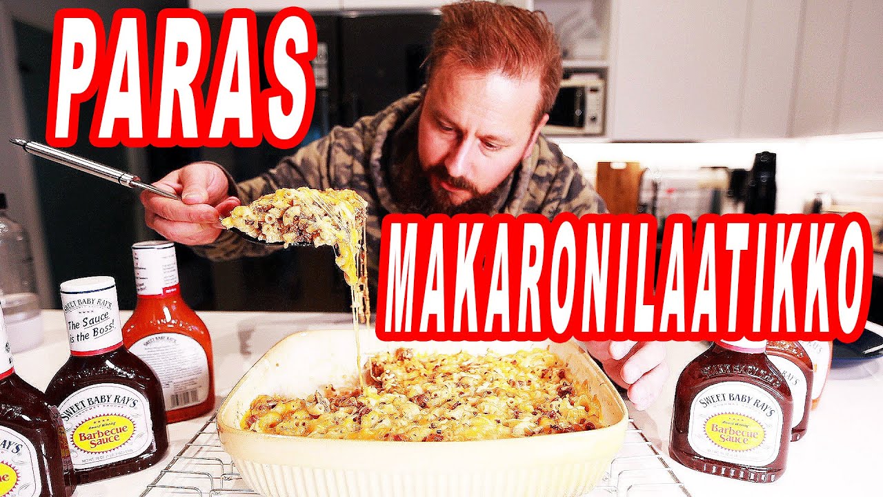 PARAS MAKARONILAATIKKO BBQ TWISTILLÄ | Karanteenikokki ep. 39