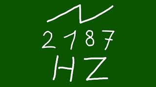 2187 hz saw