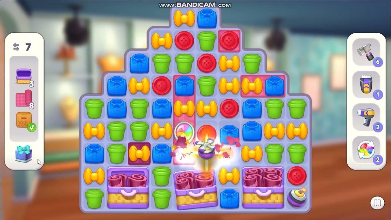 Makeover Match - Swap & Style level 269 no power-ups