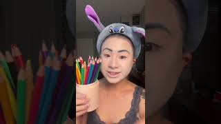 Full video on tiktok:) #makeup #makeupshorts #creativemakeup #makeuptransformation