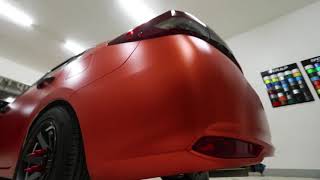 iwrap Philippines : Vios wrapped in Matte Chrome Orange