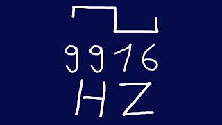 9916 hz square