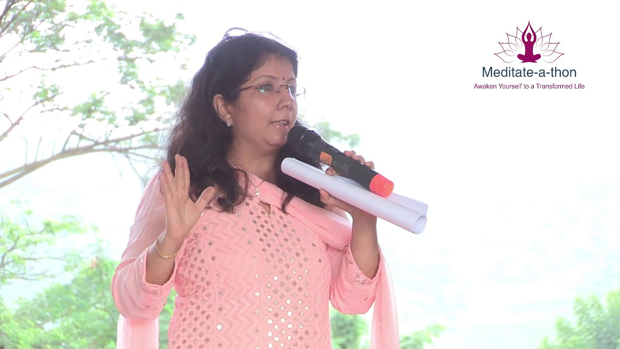 Meditate-a-thon's founder Priya shares her journey with Meditation