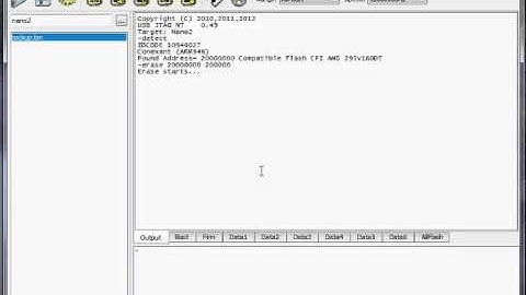 Erase entire CNX Nano 2 flash using USB JTAG NT.