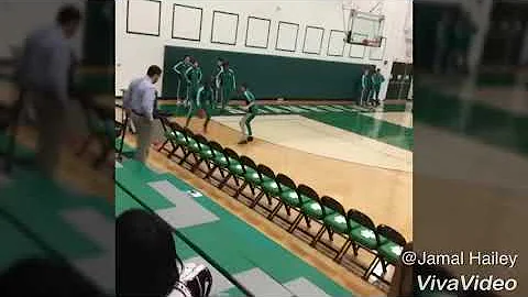 Jamal Hailey going At KALAMAZOO CHRISTIAN Highlights