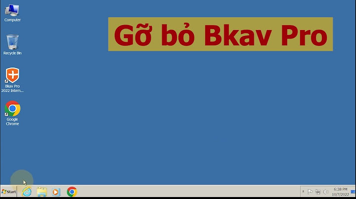 Cách gỡ bkav home trong window 10