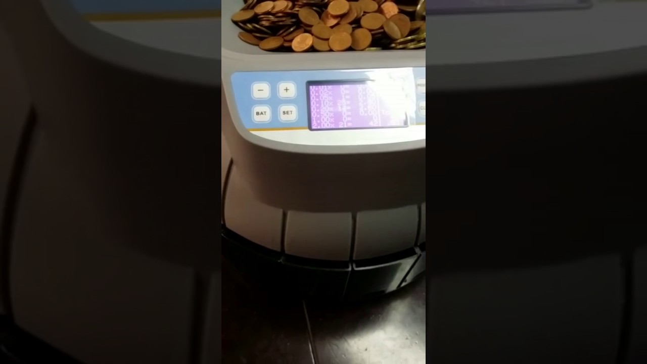 CASHHELPER AUTOMATIC COIN COUNTER AND SORTER