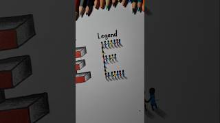 how to draw letter "E" Which one is your level