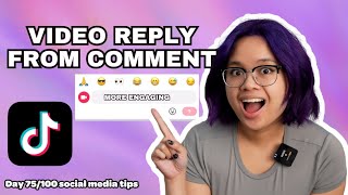 Famous How to reply to a comment on TikTok with a video Profile