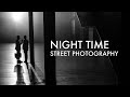Nighttime street photography