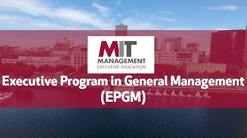 MIT Sloan Executive Program in General Management
