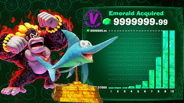 DK Bananza - DK Island DLC 9,999,999 Max Score + New Statues