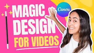 Create Effortless VIDEOS with AI | Canva Magic Design for Video ✨