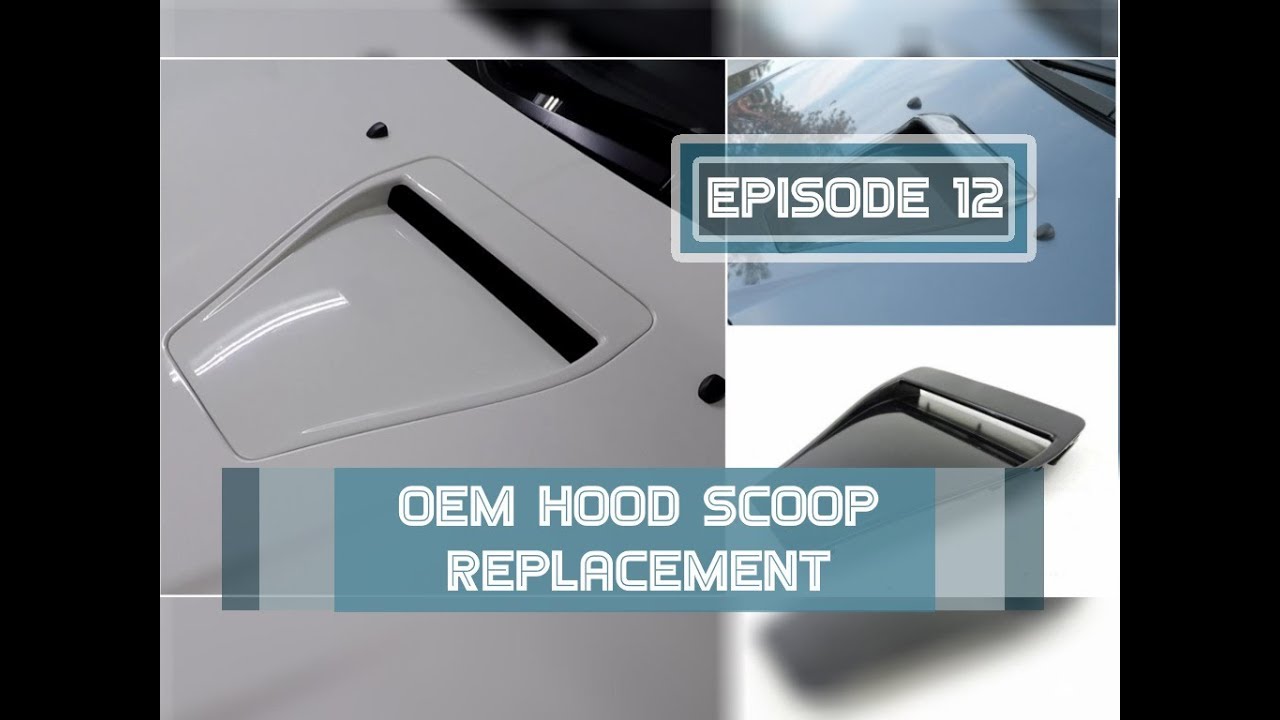 Evo X Hood Scoop Install / Swap / Upgrade YouTube