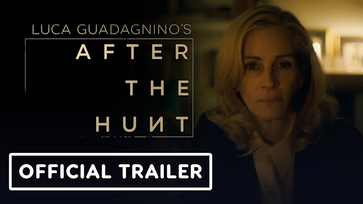 After The Hunt - Official Trailer (2025) Ayo Edebiri, Andrew Garfield, Julia Roberts