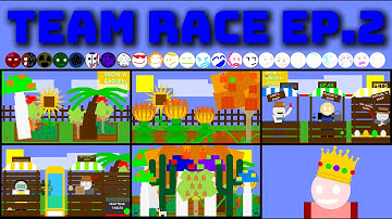 24 Marble Race Team EP. 2 (by Algodoo)